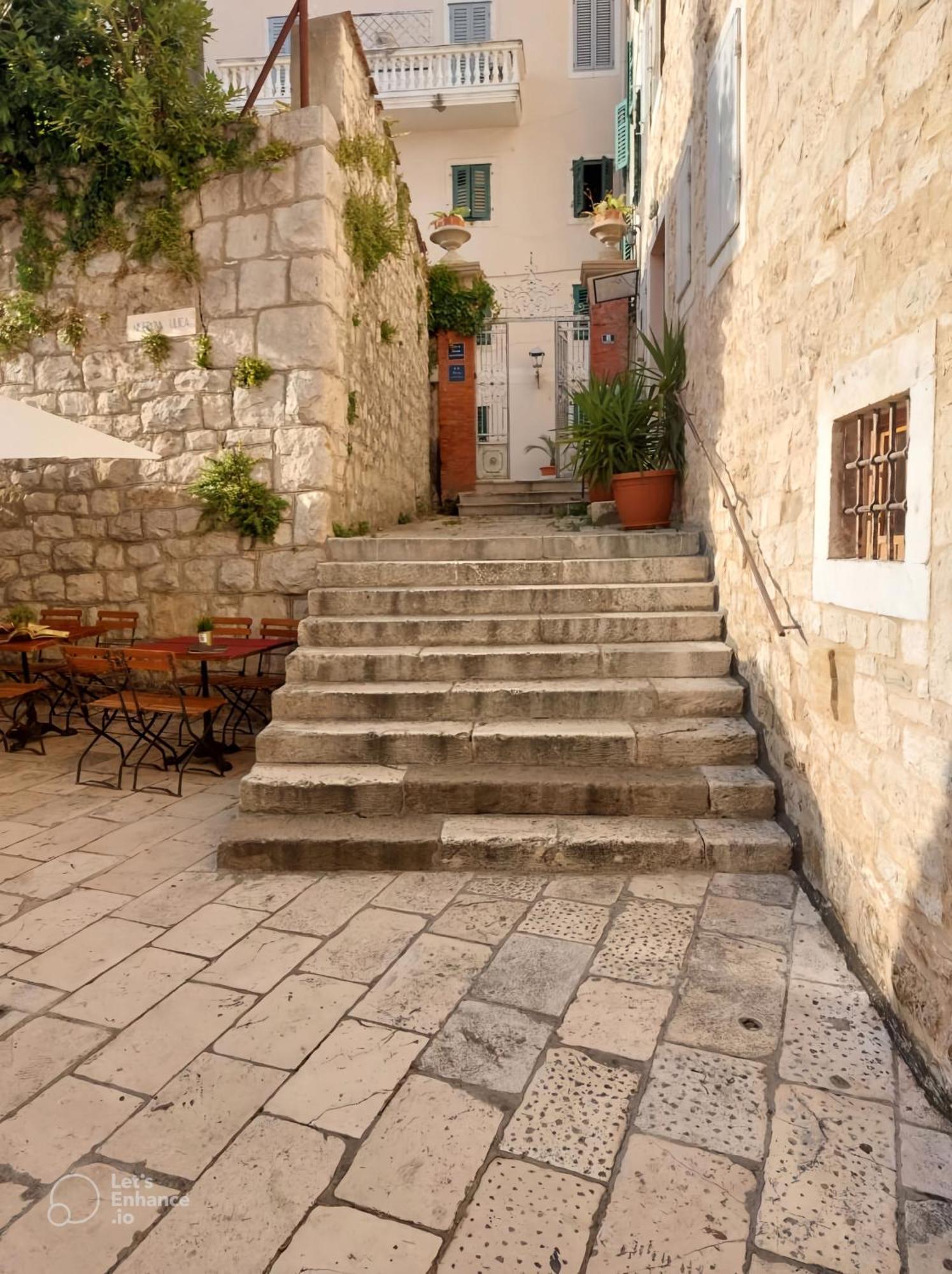 Apartmán Garden In The Center Split Exteriér fotografie